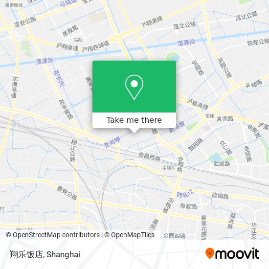 翔乐饭店 map