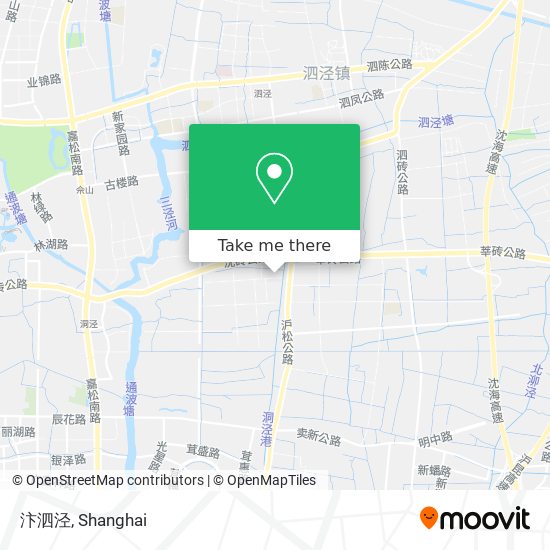 汴泗泾 map