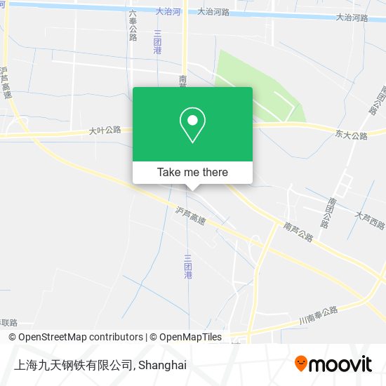 上海九天钢铁有限公司 map