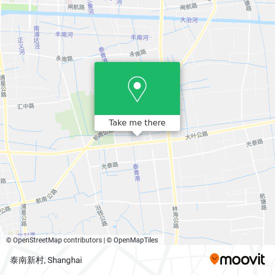 泰南新村 map