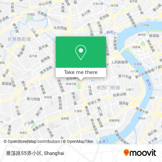 雁荡路55弄小区 map