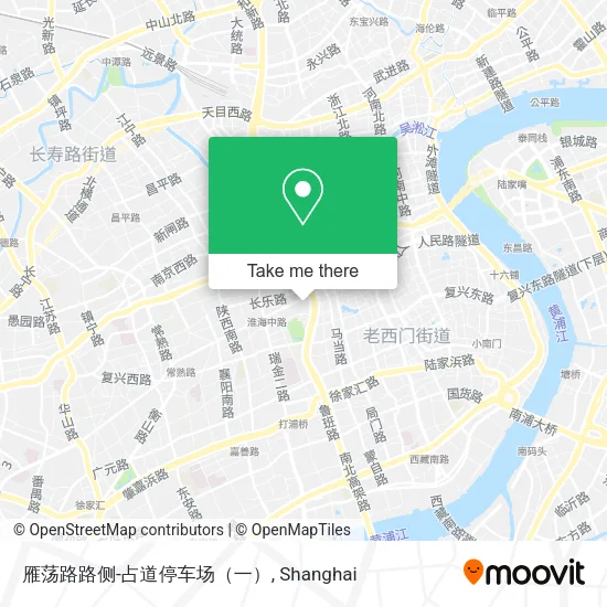 雁荡路路侧-占道停车场（一） map