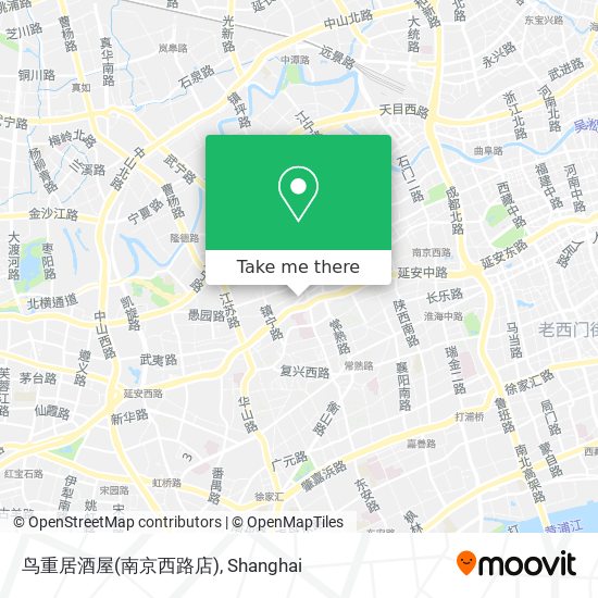 鸟重居酒屋(南京西路店) map