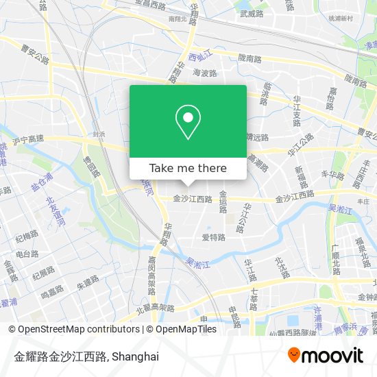 金耀路金沙江西路 map