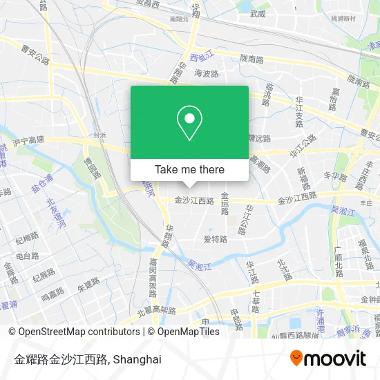 金耀路金沙江西路 map