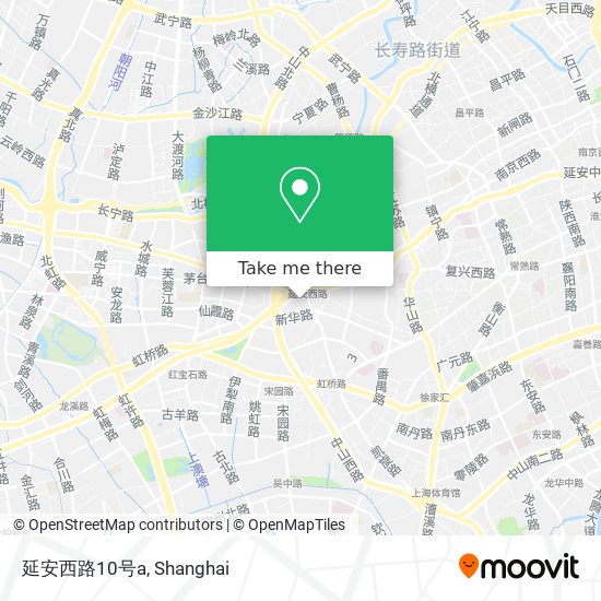 延安西路10号a map