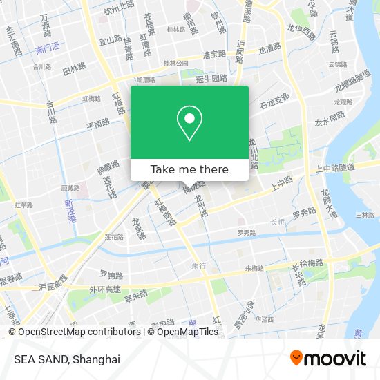 SEA SAND map