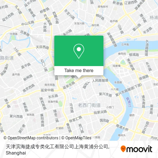 天津滨海捷成专类化工有限公司上海黄浦分公司 map