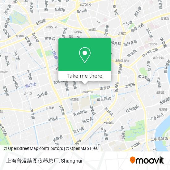 上海普发绘图仪器总厂 map