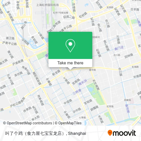 叫了个鸡（食力屋七宝宝龙店） map