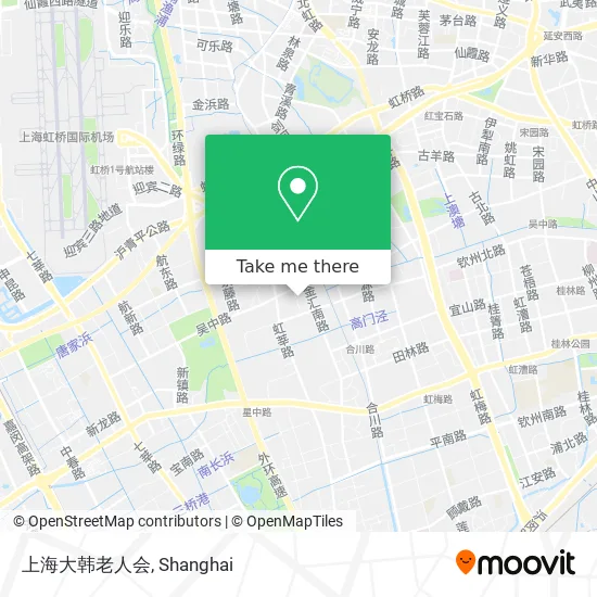 上海大韩老人会 map