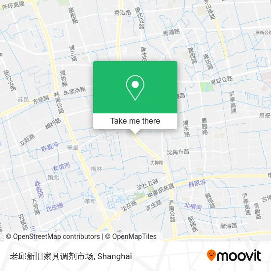 老邱新旧家具调剂市场 map
