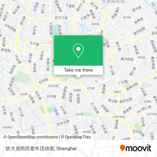 纺大居民区老年活动室 map