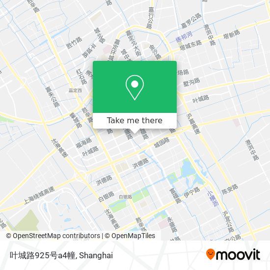 叶城路925号a4幢 map