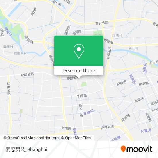 爱恋男装 map