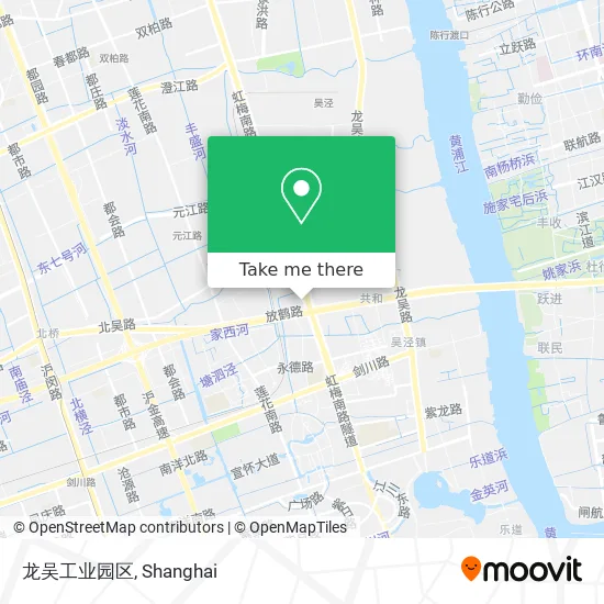 龙吴工业园区 map