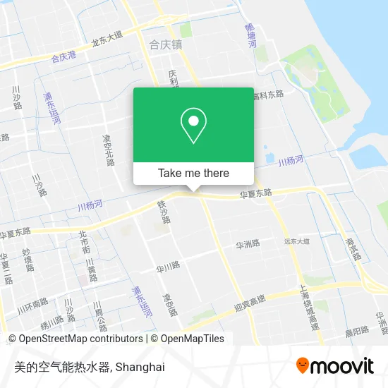 美的空气能热水器 map