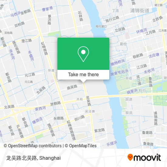龙吴路北吴路 map