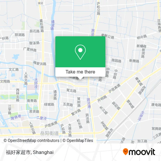 福好家超市 map