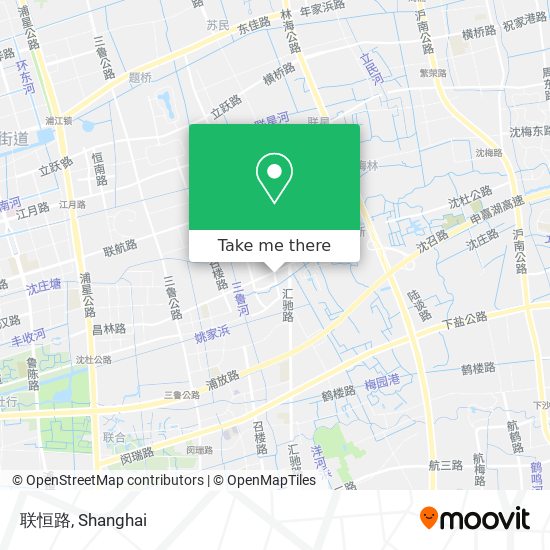联恒路 map