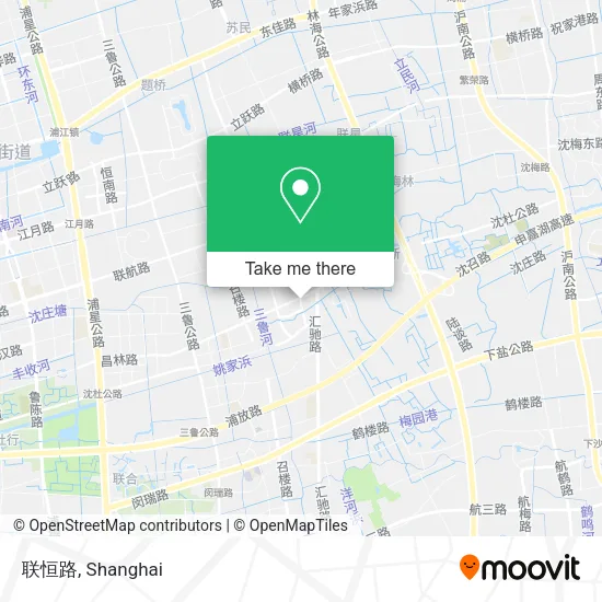 联恒路 map