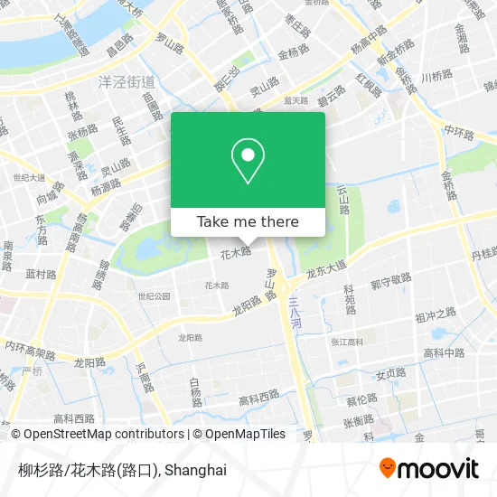 柳杉路/花木路(路口) map