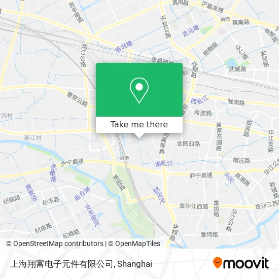上海翔富电子元件有限公司 map