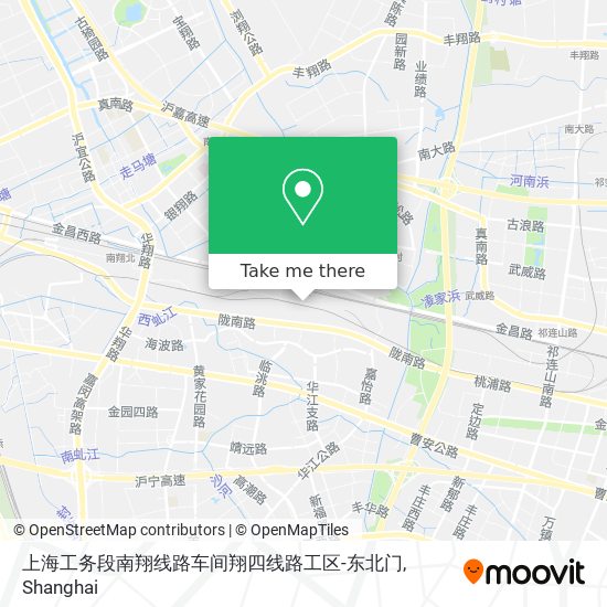 上海工务段南翔线路车间翔四线路工区-东北门 map