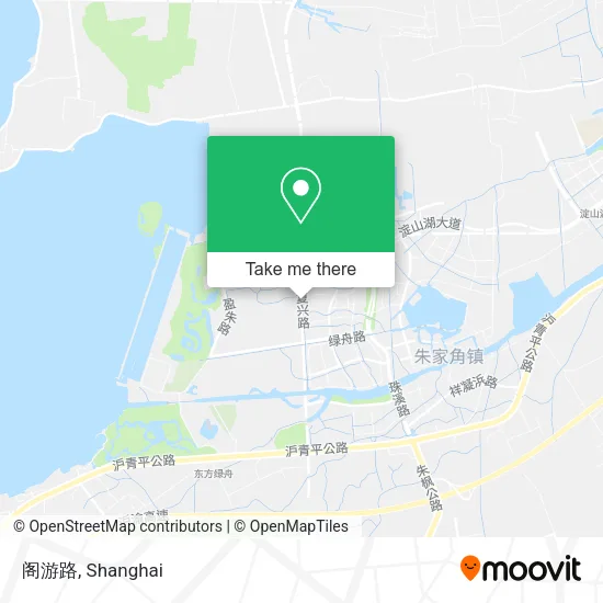 阁游路 map