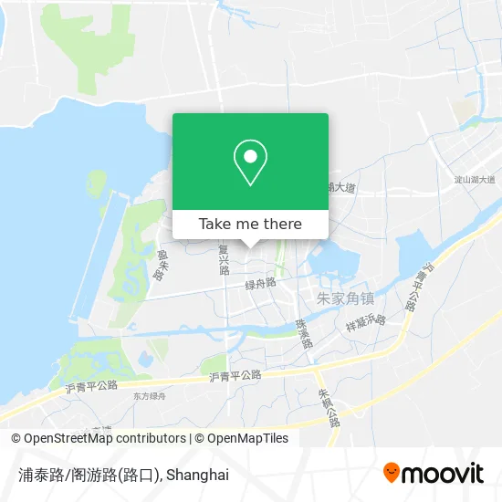 浦泰路/阁游路(路口) map