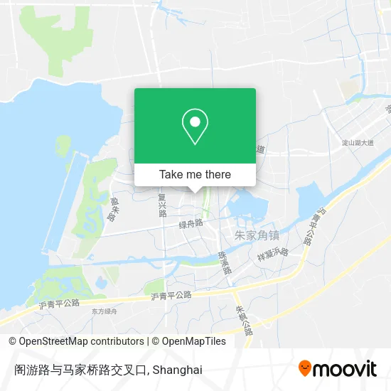 阁游路与马家桥路交叉口 map