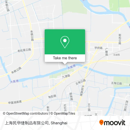 上海民华缝制品有限公司 map