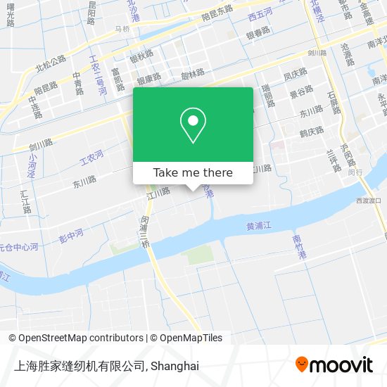 上海胜家缝纫机有限公司 map