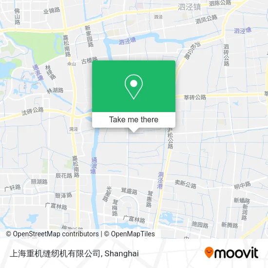 上海重机缝纫机有限公司 map