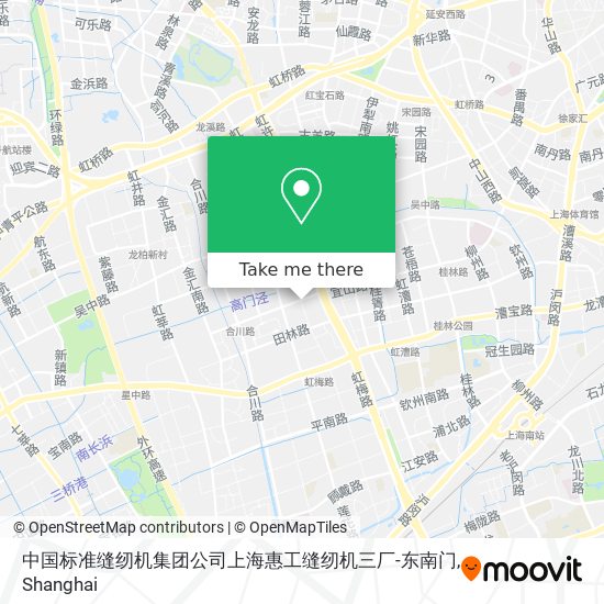 中国标准缝纫机集团公司上海惠工缝纫机三厂-东南门 map