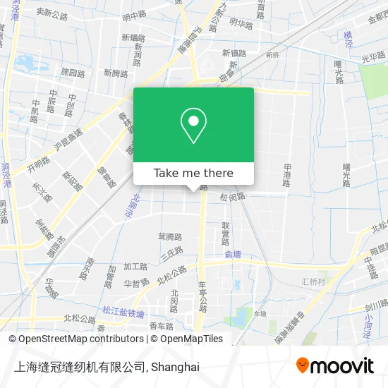 上海缝冠缝纫机有限公司 map