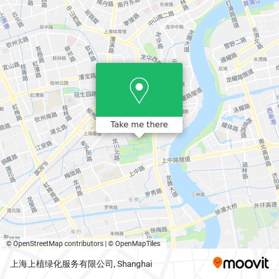 上海上植绿化服务有限公司 map