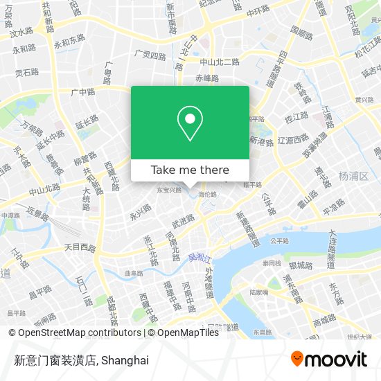 新意门窗装潢店 map