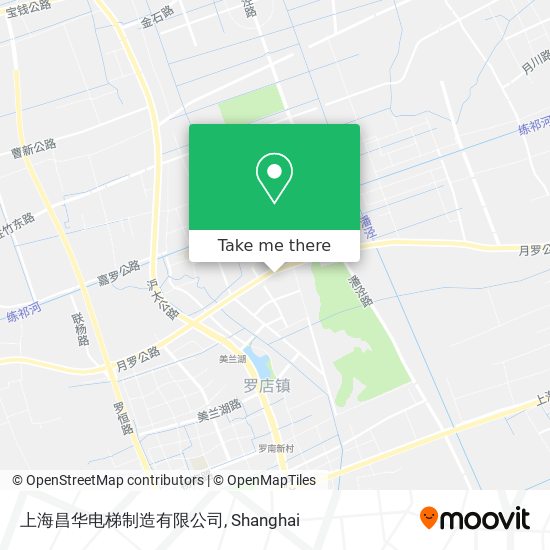 上海昌华电梯制造有限公司 map