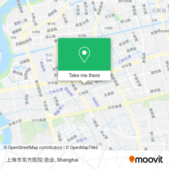 上海市东方医院-急诊 map