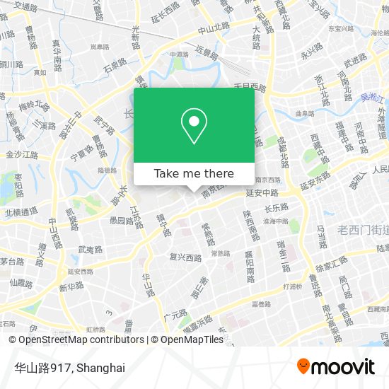 华山路917 map