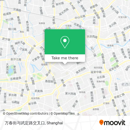 万春街与武定路交叉口 map
