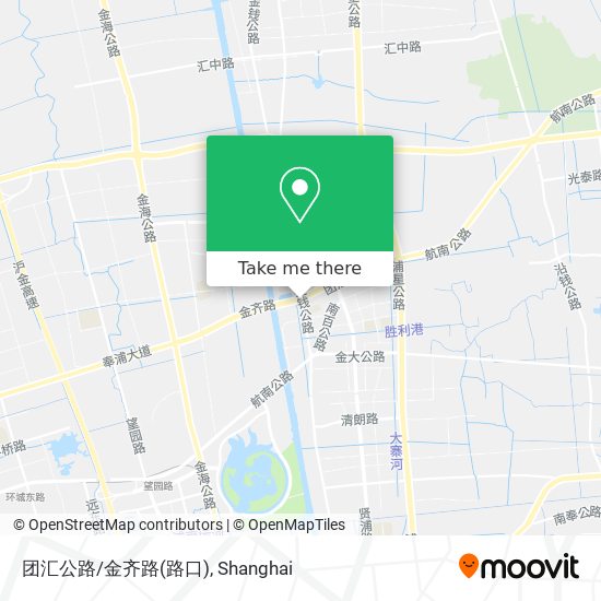 团汇公路/金齐路(路口) map