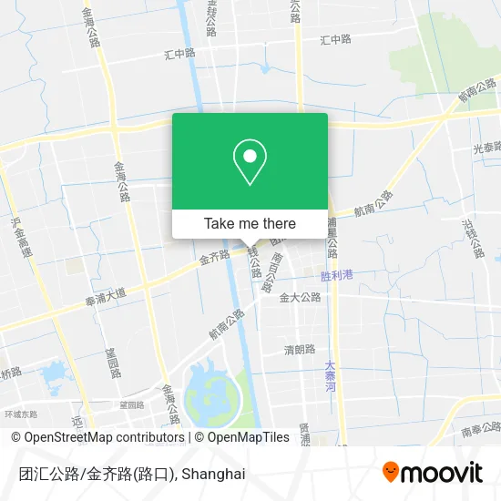 团汇公路/金齐路(路口) map