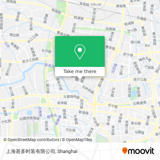 上海甚多时装有限公司 map