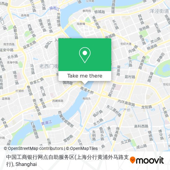 中国工商银行网点自助服务区(上海分行黄浦外马路支行) map