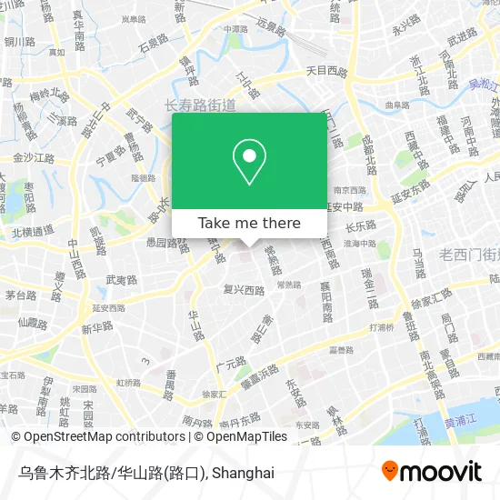 乌鲁木齐北路/华山路(路口) map