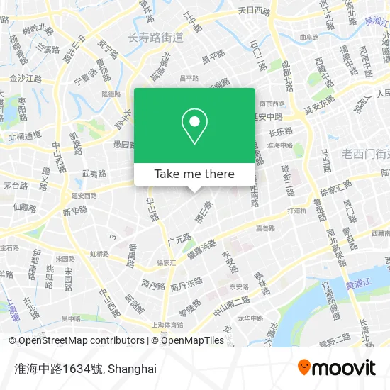 淮海中路1634號 map