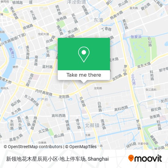 新领地花木星辰苑小区-地上停车场 map