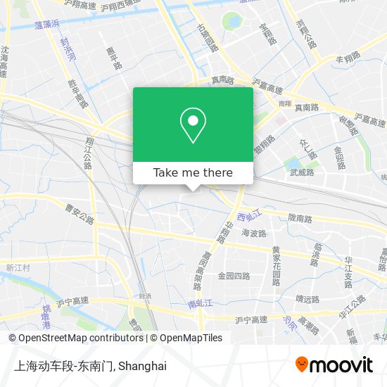 上海动车段-东南门 map